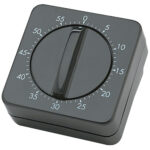 SIBEL MANUEEL Timer Black